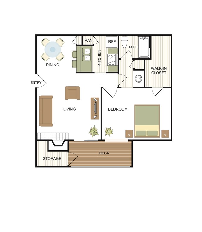 Floorplan - RiverBend Apartment Homes