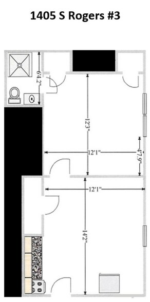 Building Photo - 1405 S Rogers St