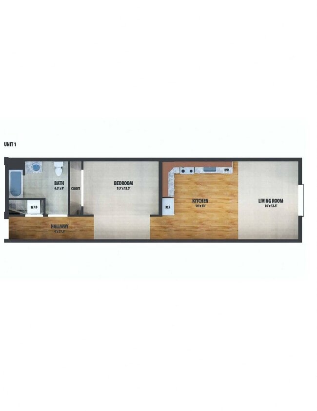 MarketStreetFlats 1BD 1Bath 710sqft - Market Street Flats