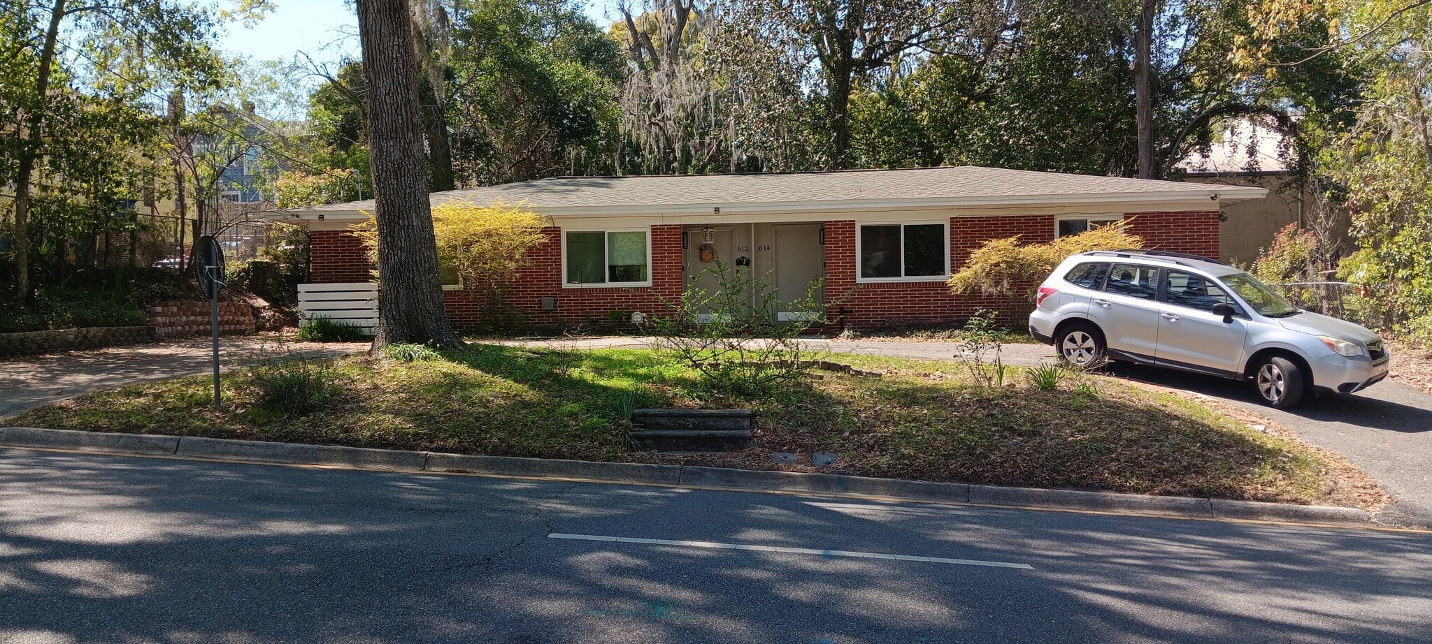Front of the duplex - 614 N Gadsden St