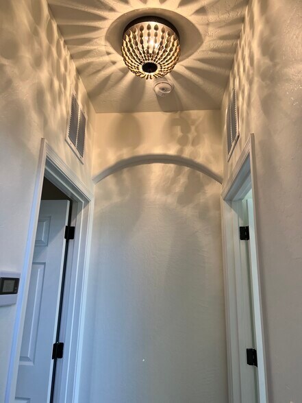 Beaded hallway chandelier - 12127 W Lone Tree Trl
