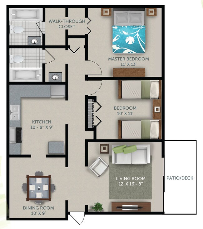 Floorplan - Century Plaza Apartments