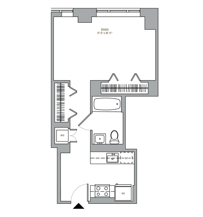 Floorplan - Hoyt & Horn Apartments