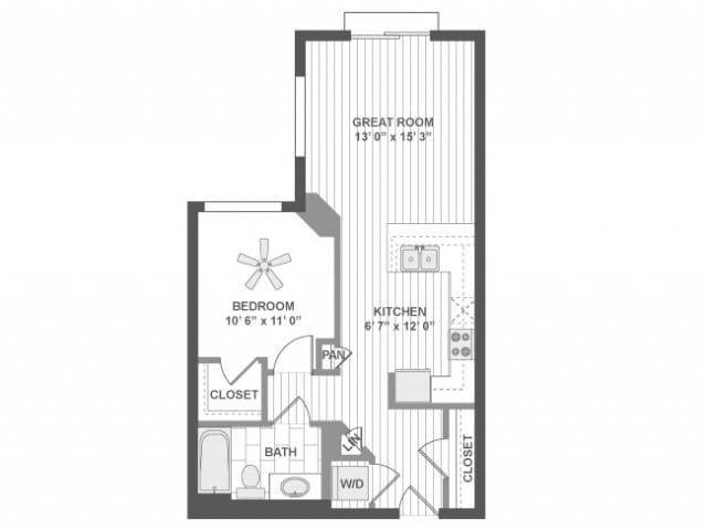 Floorplan - AMLI Evanston