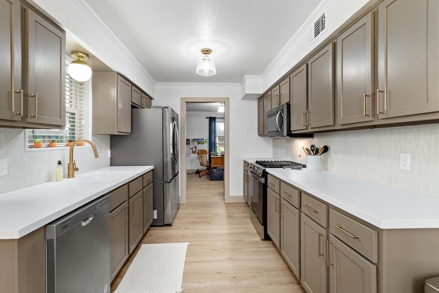 Kitchen with Office/Formal Dining View - 5885 Woodway Dr