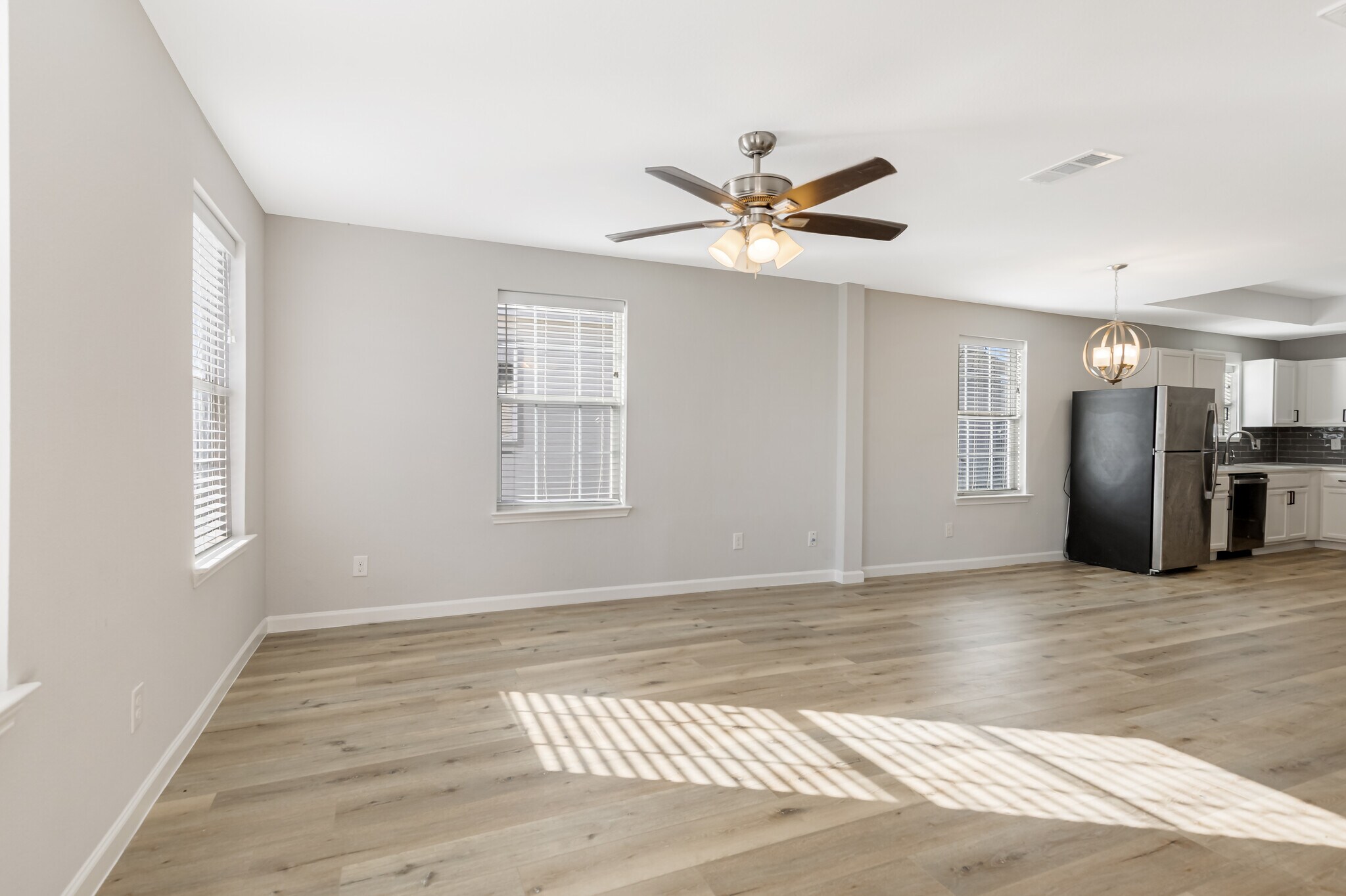 luxury vinyl plank and fresh paint throughout - 1123 W Morgan St