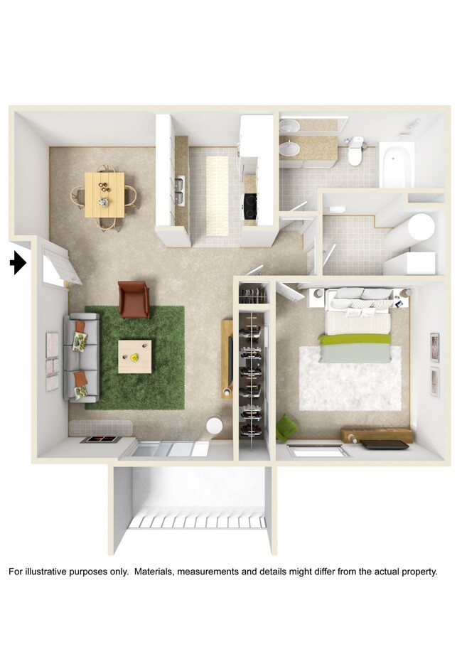 Floorplan - Riva Ridge Apartments