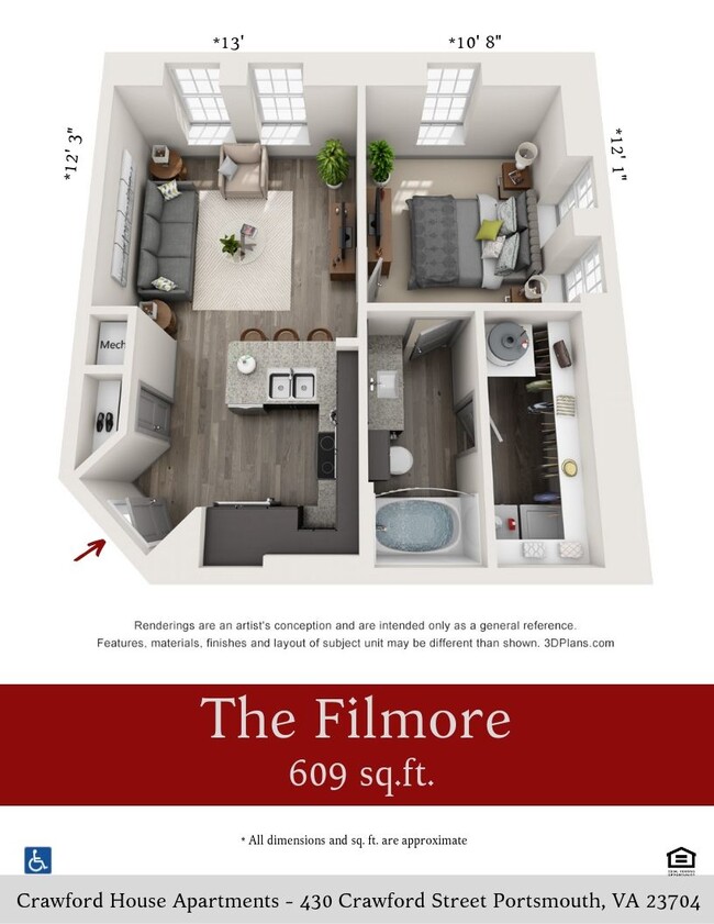 Floorplan - Crawford House