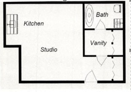 Floorplan - 214 Place Apartments
