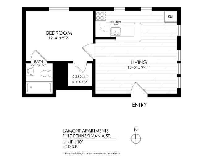 Floorplan - LaMont Apartments