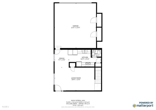 Floorplan - Monroe Street Apartments
