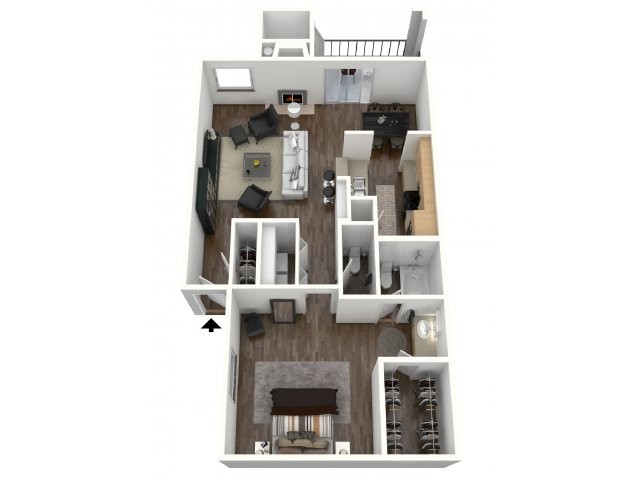 Floorplan - Centre Oaks Apartments