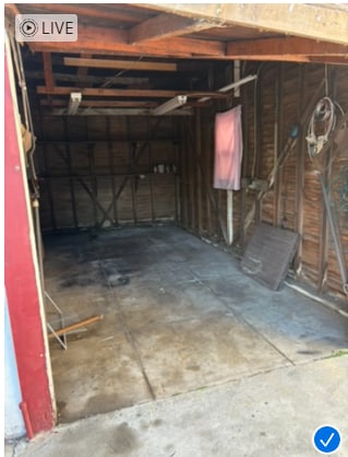 detached garage inside - 7967 Clinton St