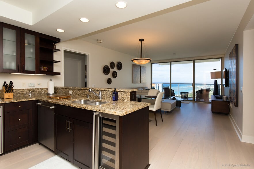 OPEN LIVING AREA - 1551 Ala Wai Blvd