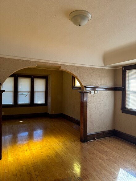 Dining room view to living room - 5253 N 34th St