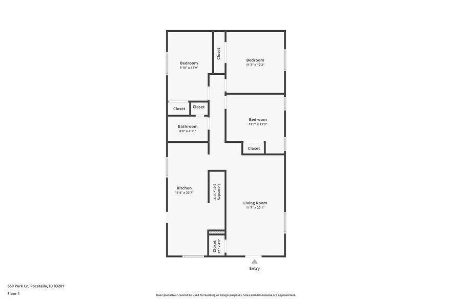 Layout - 660 Park Ln