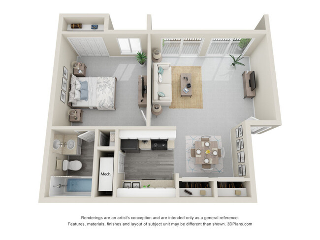 Floorplan - Sizemore Creek Apartments