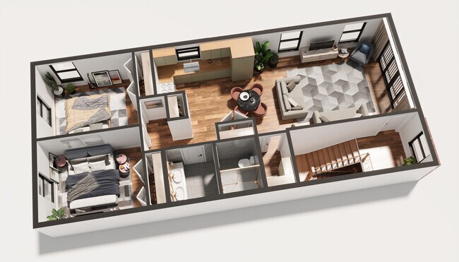 Floorplan - Park House Flats