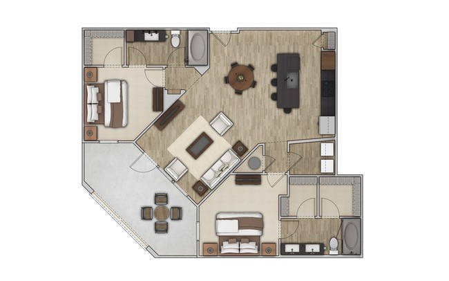 Floorplan - Messina Luxury Apartments