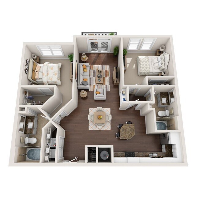 Floorplan - Bradford Place Apartments