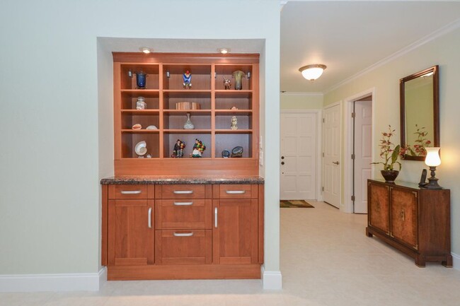 Built-in cabinet/shelves for Great Room - 4355 NW 25th Way