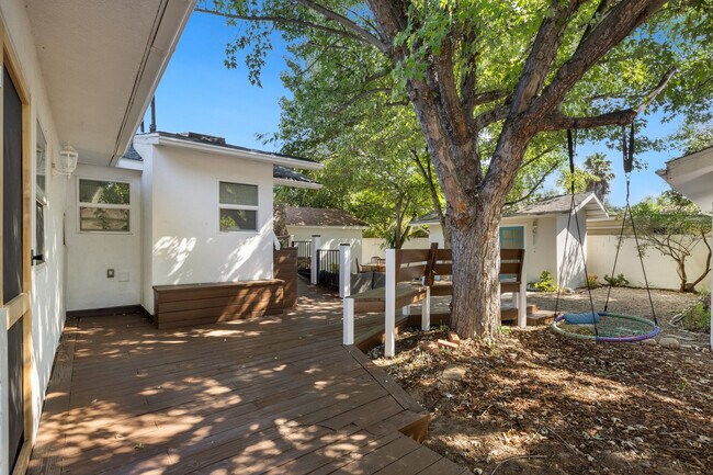 Backyard deck - 228 N Pueblo Ave