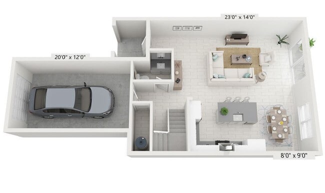 Floorplan - Nuvo- Boca Single Family Homes and Townhomes