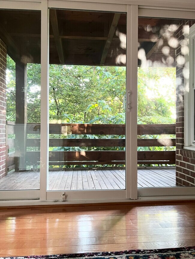 Lovely Balcony from inside - 11200 Beaver Trail Ct
