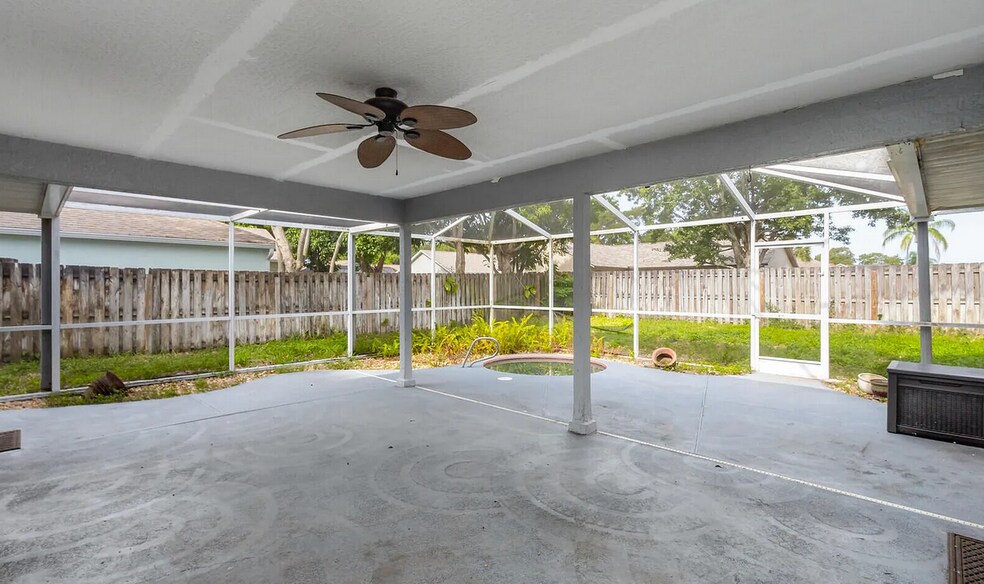 Backyard - 3589 Egret Dr