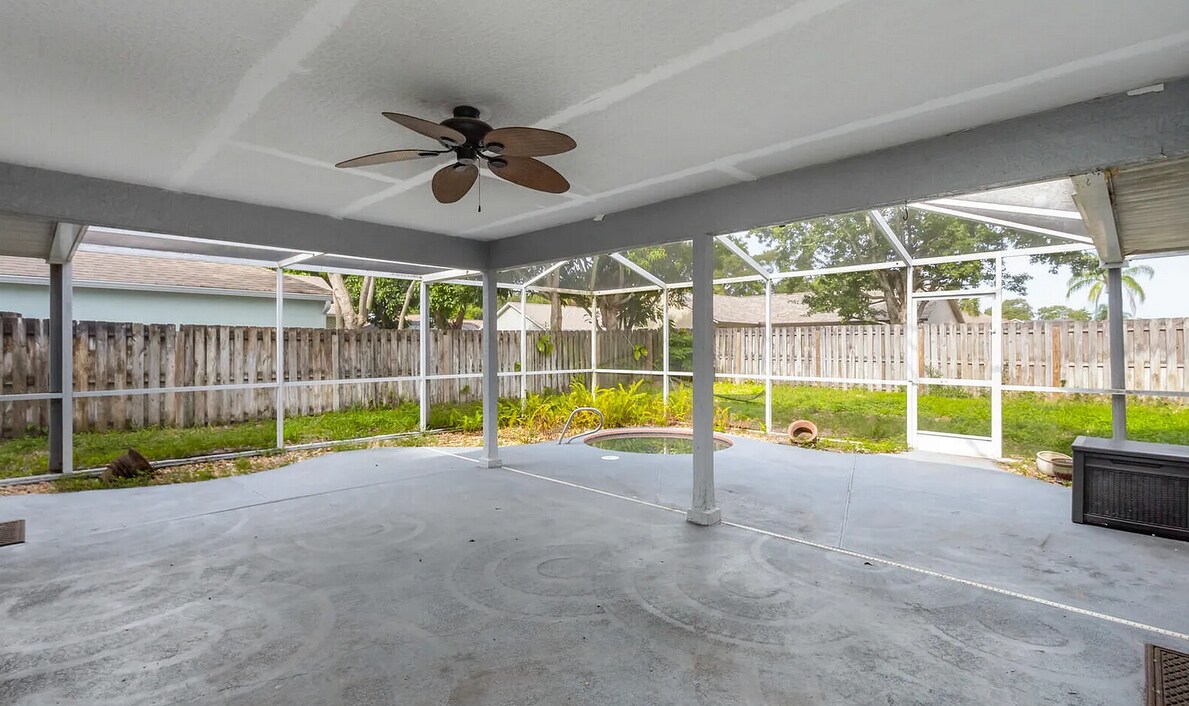 Backyard - 3589 Egret Dr