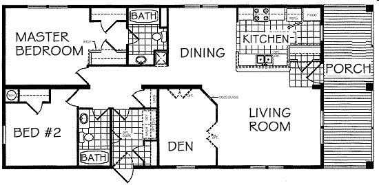 2BR/2BA - Rock Oak Estates