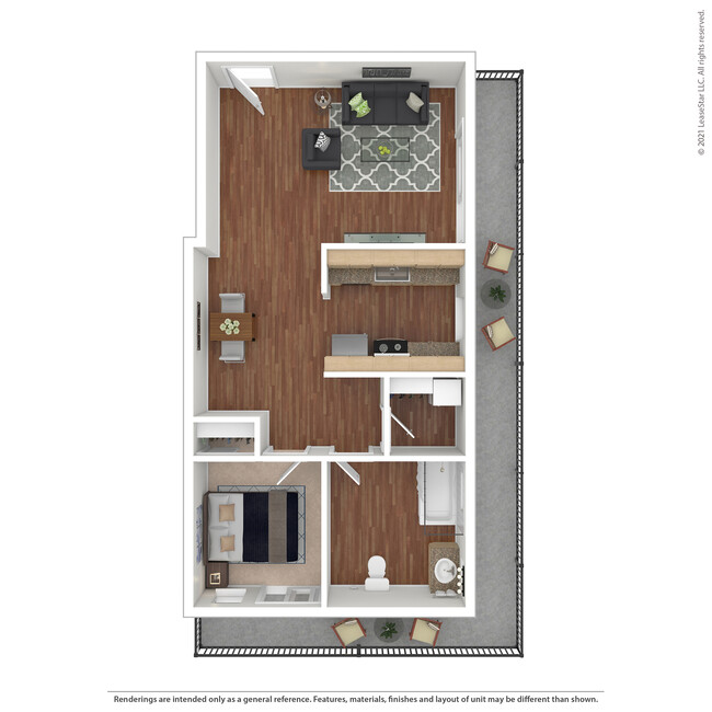 Floorplan - Pleasanton Glen Apartments