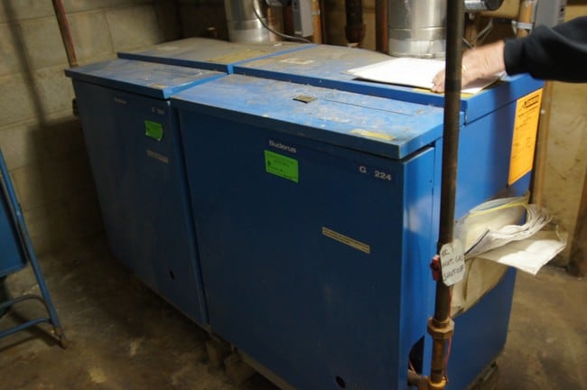 Boilers 2 in series - 1601 Nicholson Ave