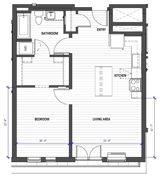Floorplan - Hyas Point Apartments