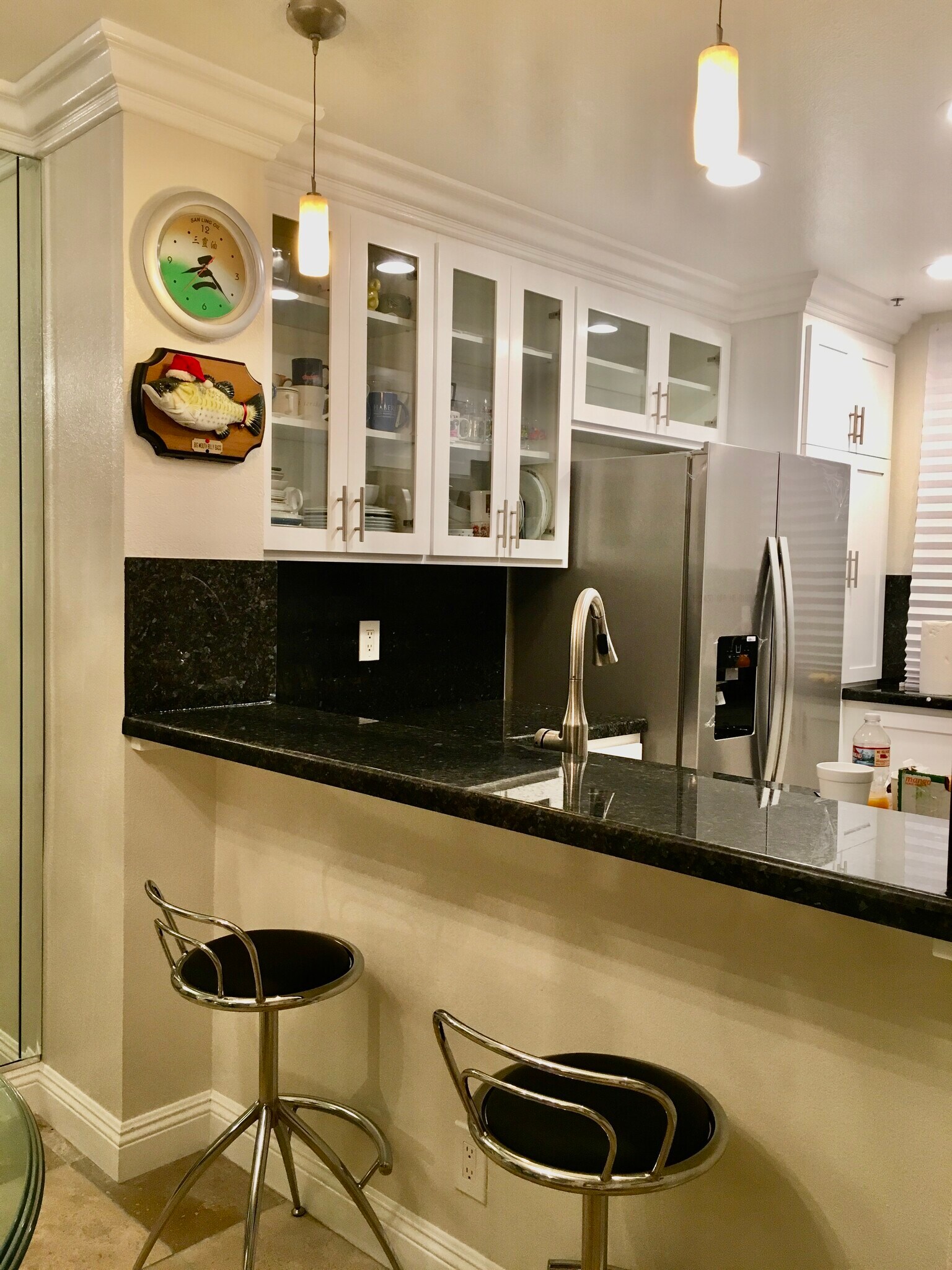 Granite countertops, stainless steel appliances - 1400 Pacific Coast Hwy