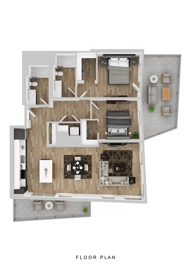 Floorplan - Hyas Point Apartments