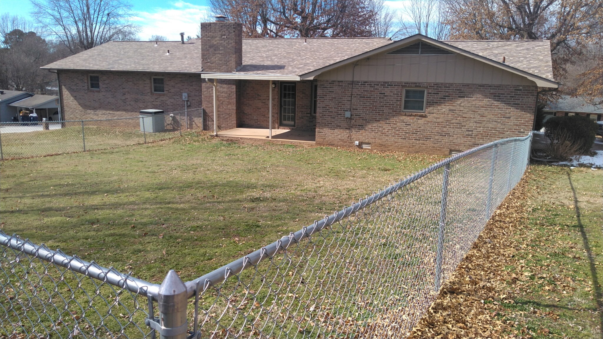 View of back of house - 423 S Kelley St