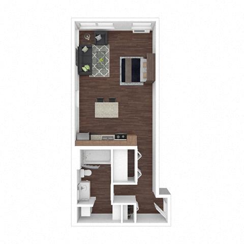 Floorplan - 2626 South Side Flats