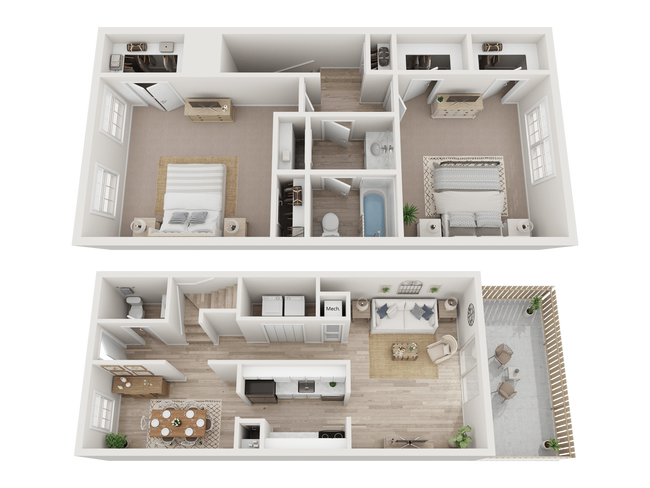 Floorplan - Dunwoody Glen