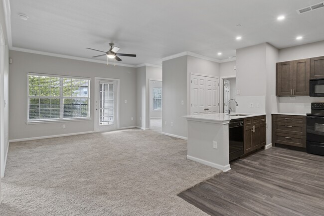 Living Area & Kitchen - Remington Ranch