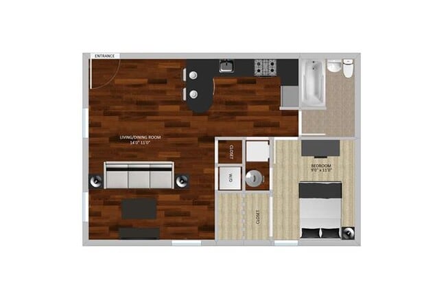 Floorplan - Heritage Apartments