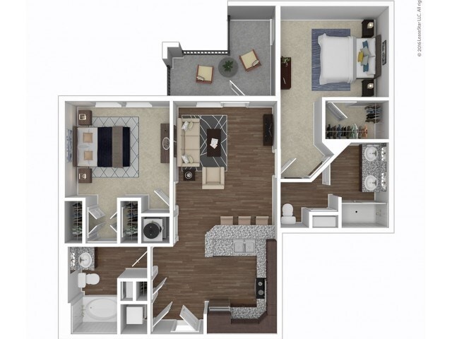Floorplan - The Laurent at Carolina Forest