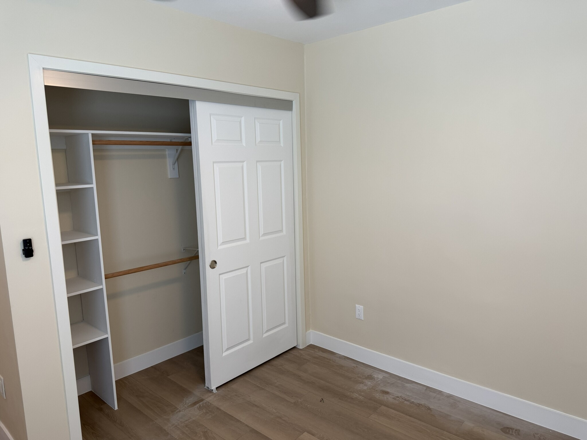Large closet with organizer - 619 Linwood Ave
