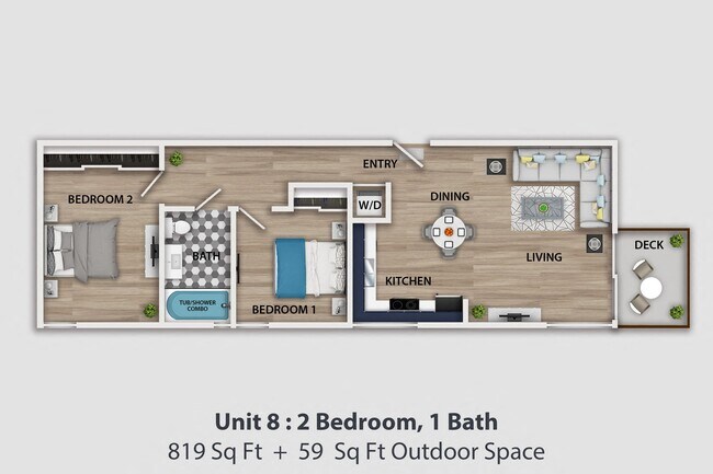 Floorplan - The Lex @ 4522 Lexington