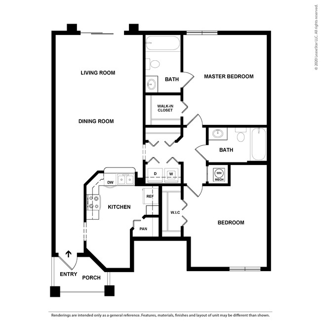 Floorplan - Venice Cove Apartments