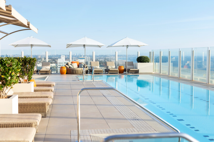 Rooftop Pool - 1221 Ocean Avenue