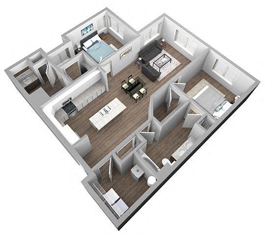 Floorplan - The Encore at Ingram Manor