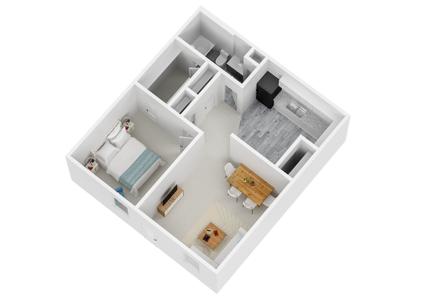 Floorplan - Valley Square Apartments