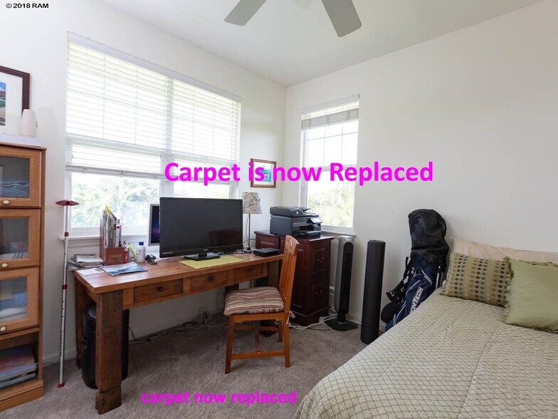 2nd Fl Guest Bedroom - prior tenants furniture - 214 A Kuli Puu St