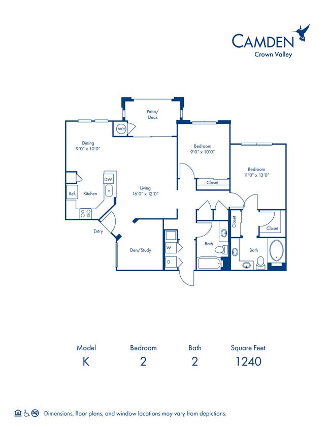 Floorplan - Camden Crown Valley